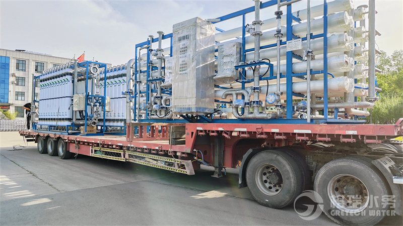 助力湖北某鋼鐵企業(yè)2*50t/h除鹽水改造項目一期設(shè)備，發(fā)往工程現(xiàn)場！